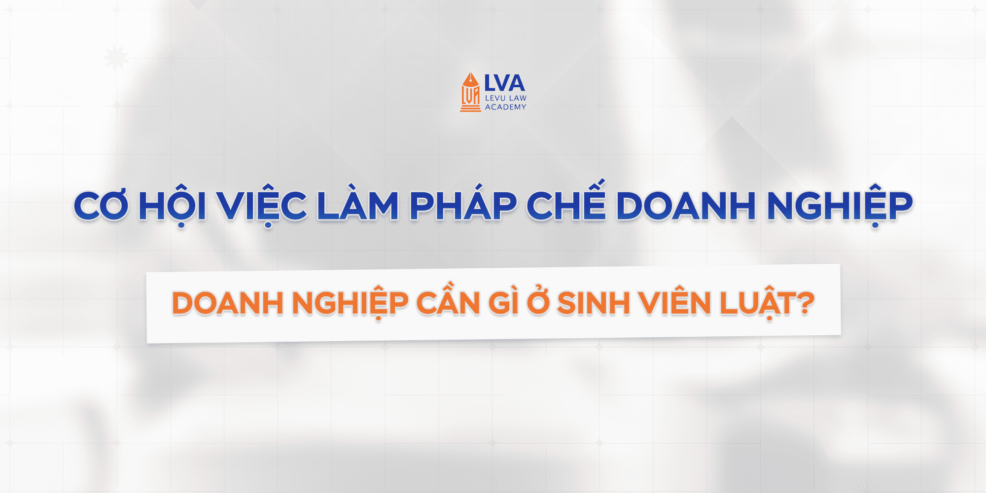 cơ hội việc làm pháp chế